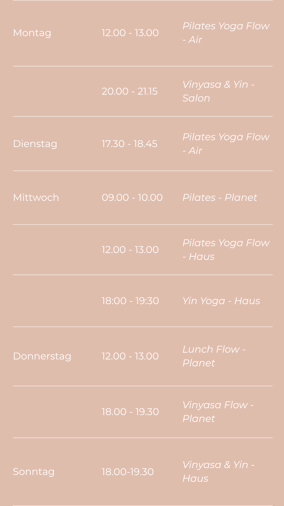 yoga uster